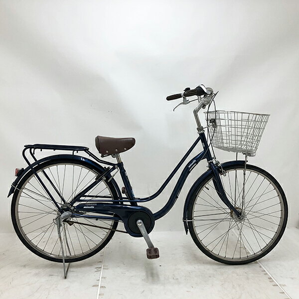 【クーポン対象】中古 自転車 激安 軽快車 国内メーカー minette 26インチ 内装3段 整備士点検済み