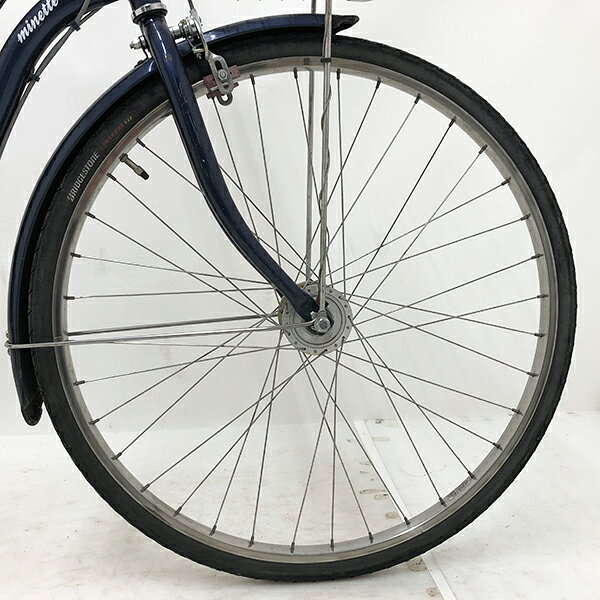 NEW & REUSE 楽天市場店の【クーポン対象】中古 自転車 激安 軽快車 国内メーカー minette 26インチ 内装3段 整備士点検済み｜アングル2