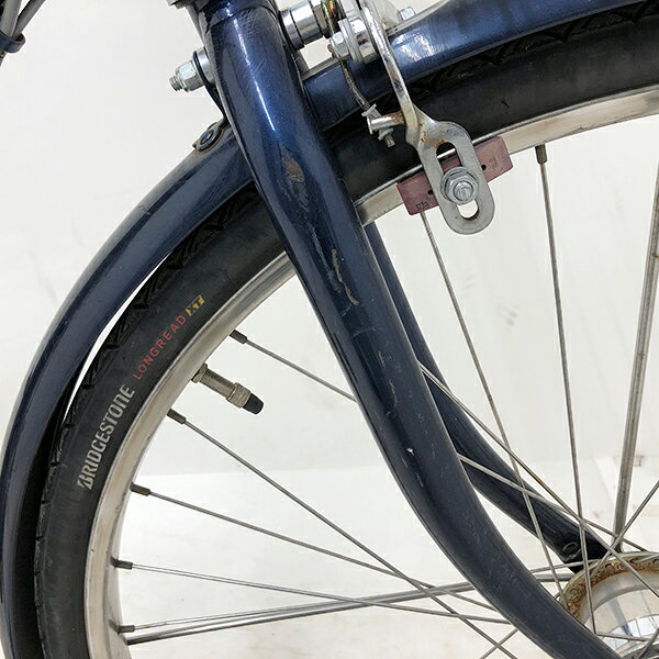 NEW & REUSE 楽天市場店の【クーポン対象】中古 自転車 激安 軽快車 国内メーカー minette 26インチ 内装3段 整備士点検済み｜アングル3