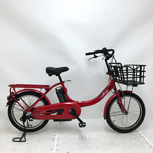 ◇◆◇◆◇ 商 品 情 報 ◇◆◇◆◇ 【外観ランク】　Bランク 【リユース・中古】　電動アシスト子供乗せ対応小径自転車 【メーカー】　YAMAHA 【タイヤ】　　20インチ 【ギア】　　　内装3段 【カラー】　　レッド系 LEDバッテリーライト ローラーブレーキ アルミフレーム 最新基準モーター搭載 キャリアクラス27 幼児二人同乗基準適合車 サークル錠付き(スペアキー：無し) バッテリー・充電器付き 12.3Ahバッテリー搭載(実力容量：90-81％) ソーラーオートテール　作動未確認 安全性に問題のあるパーツは全て交換済み！ 【！注意事項！】 リユース商品の為、装備、スペックが純正と異なる場合がございます。 パーツ交換時に別メーカーのパーツが付いている場合がございます。 説明書の付属は御座いません。 画像に写りきれない使用・保管に伴う小傷や線傷がある場合がございます。 店舗と在庫共有している場合が御座いますので、品切れの際はキャンセル扱いとなります。