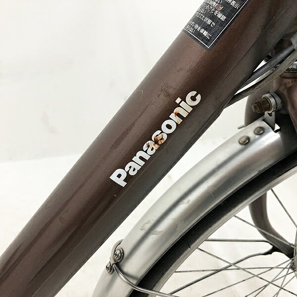 NEW & REUSE 楽天市場店の【クーポン対象】【新品充電器】中古 自転車 激安 電動アシスト パナソニック ViVi LU 26インチ 内装3段 整備士点検済み｜アングル3