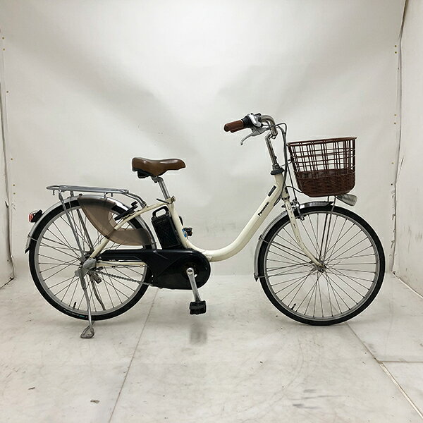 【クーポン対象】【新品充電器】中古 自転車 激安 電動アシスト パナソニック ViVi LU 24インチ 内装3段 整備士点検済み