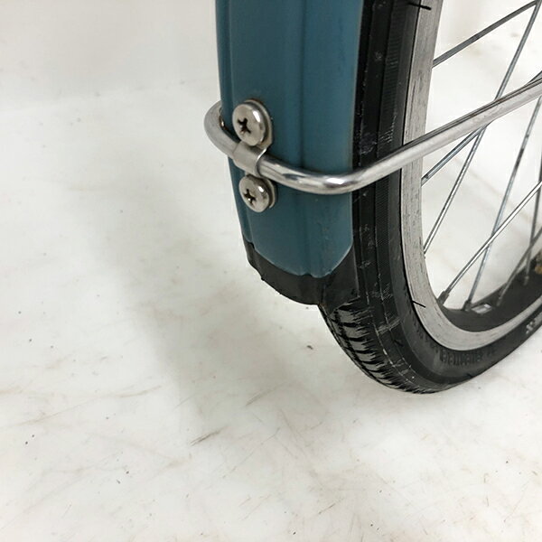 NEW & REUSE 楽天市場店の【クーポン対象】中古 自転車 激安 小径車 ブリヂストン MarkRosa 20インチ 外装7段 整備士点検済み｜アングル3