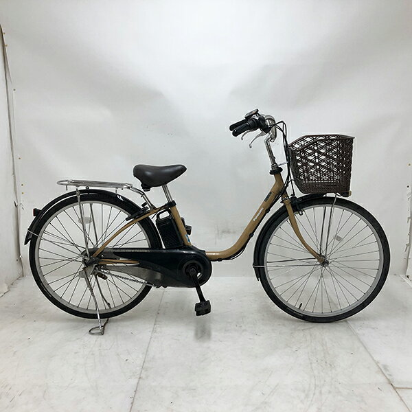 【クーポン対象】【新品充電器】中古 自転車 激安 電動アシスト パナソニック 26イ...