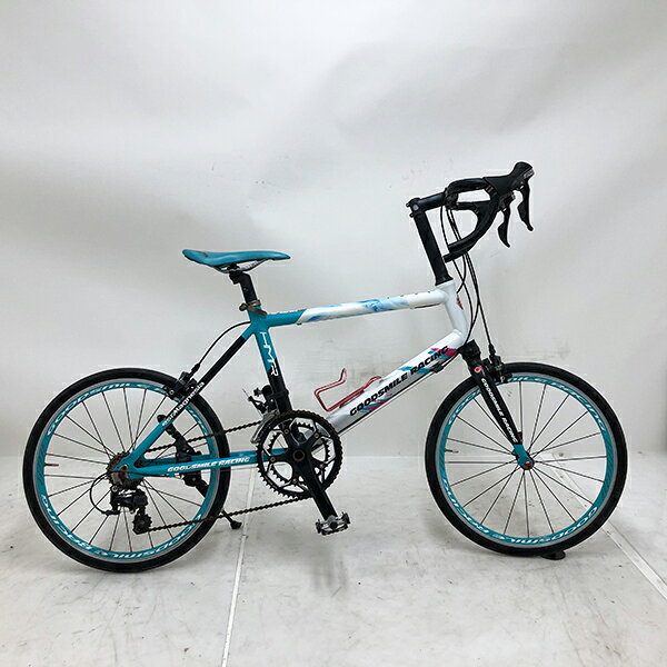 【クーポン対象】中古 自転車 激安 初音ミクデザイン 小径車 GOOD SMILE RACING HMR-9 20×1 1/8インチ (前)2×(後)11s 整備士点検済み