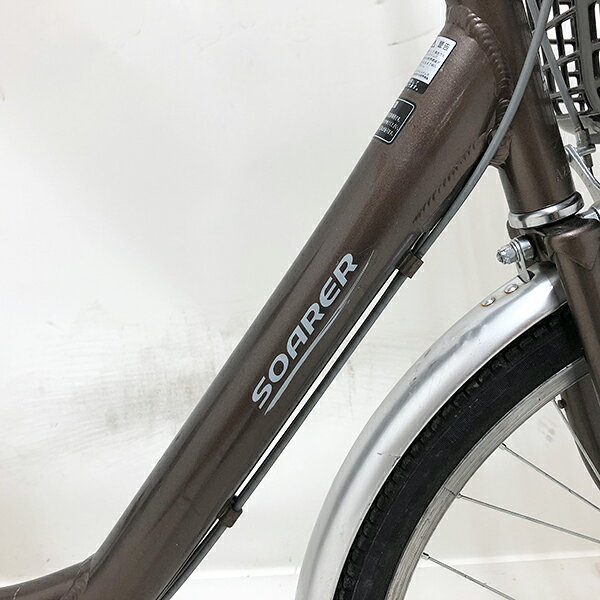 【クーポン対象】中古 自転車 激安 軽快車 maruishi SOARER 24インチ 内装3段 整備...
