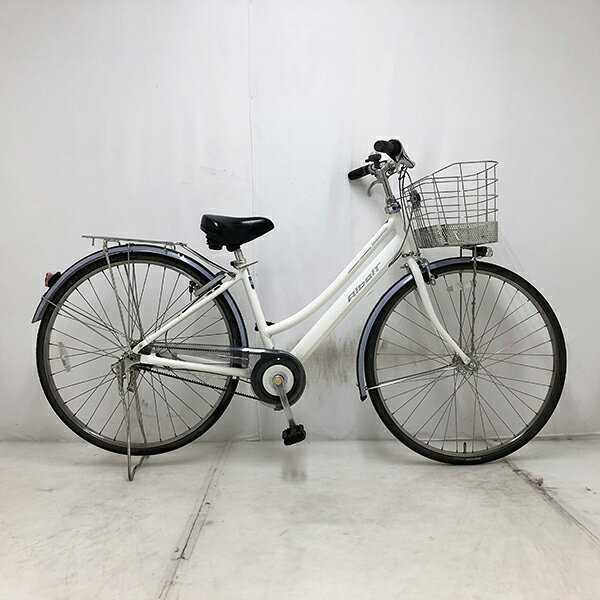 【クーポン対象】中古 自転車 激安 シティサイクル ブリヂストン Albelt アルベルト 27インチ 内装5段 ベルトドライブ 整備士点検済み