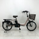 【クーポン対象★8/1(金)~8/31(日)23:59まで】中古 自転車 激安 電動アシスト パナソニック Gyutto ANNYS 20インチ 内装3段 整備士点検済み