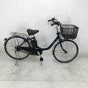 【クーポン対象★7/11(金)04:00~7/17(木)07:59まで】【新品充電器】中古 自転車 激安 電動アシスト パナソニック 24インチ 内装3段 整備士点検済み