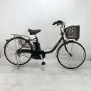 【クーポン対象★7/18(金)12:00~7/31(木)23:59まで】【新品バッテリー】中古 自転車 激安 電動アシスト パナソニック ViVi 24インチ 内装3段 整備士点検済み
