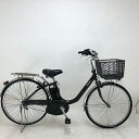 【クーポン対象★7/18(金)12:00~7/31(木)23:59まで】中古 自転車 激安 電動アシスト パナソニック ViVi YX 26インチ 内装3段 整備士点検済み