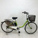 【クーポンA+C対象★7/4(金)20:00~7/11(金)01:59まで】【充電器新品】中古 自転車 激安 電動アシスト パナソニック ViVi DX 24インチ 内装3段 整備士点検済み(4)