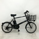 【クーポン対象★7/18(金)12:00~7/31(木)23:59まで】中古 自転車 激安 電動アシスト 小径車 パナソニック VERO-STAR 20インチ外装6段 整備士点検済み