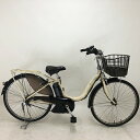 【クーポン対象★7/18(金)12:00~7/31(木)23:59まで】中古 自転車 激安 電動アシスト ブリヂストン Assista 26インチ 内装3段 整備士点検済み