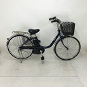 【クーポン対象★7/18(金)12:00~7/31(木)23:59まで】中古 自転車 激安 電動アシスト パナソニック ViVi SX 26インチ 内装3段 整備士点検済み
