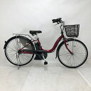 【クーポン対象★7/18(金)12:00~7/31(木)23:59まで】中古 自転車 激安 電動アシスト YAMAHA PAS Cheer 26インチ 内装3段 整備士点検済み