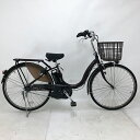 【クーポン対象★7/18(金)12:00~7/31(木)23:59まで】中古 自転車 激安 電動アシスト ブリヂストン Assista 26インチ 内装3段 整備士点検済み