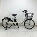 【クーポン対象】【充電器新品】中古 自転車 激安 子供乗せ小径電動アシスト パナソニック Gyutto 22インチ 内装3段 整備士点検済み