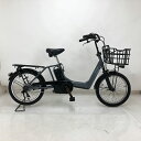 【クーポン対象】【充電器新品】中古 自転車 激安 子供乗せ小径電動アシスト パナソニック GYUTTO ANNYS 20インチ 内装3段 整備士点検済み