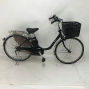 【クーポン対象】中古 自転車 激安 電動アシスト パナソニック ViVi DX 26インチ 内装3段 整備士点検済み