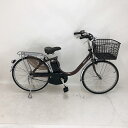 【クーポン対象】中古 自転車 激安 電動アシスト パナソニック ViVi L 24インチ 内装3段 整備士点検済み
