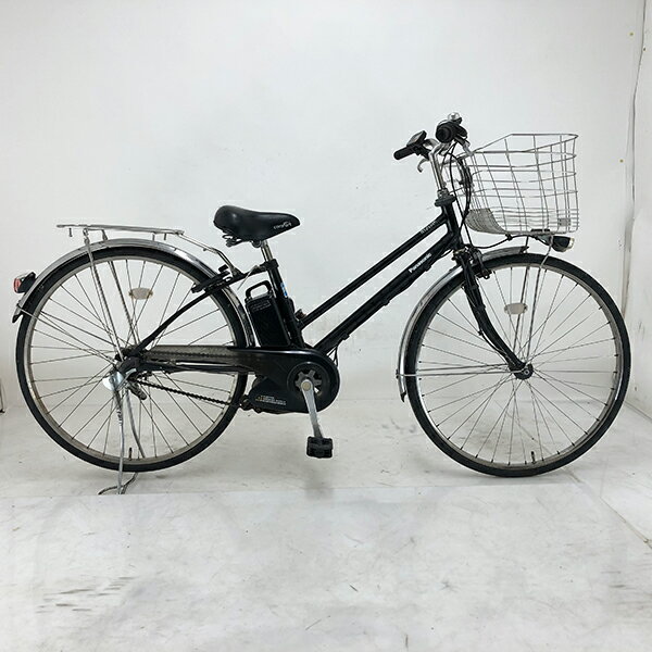【クーポン対象】【充電器新品】中古 自転車 激安 電動アシスト パナソニック ティモ DX 27インチ 内装3段 整備士点検済み(4)