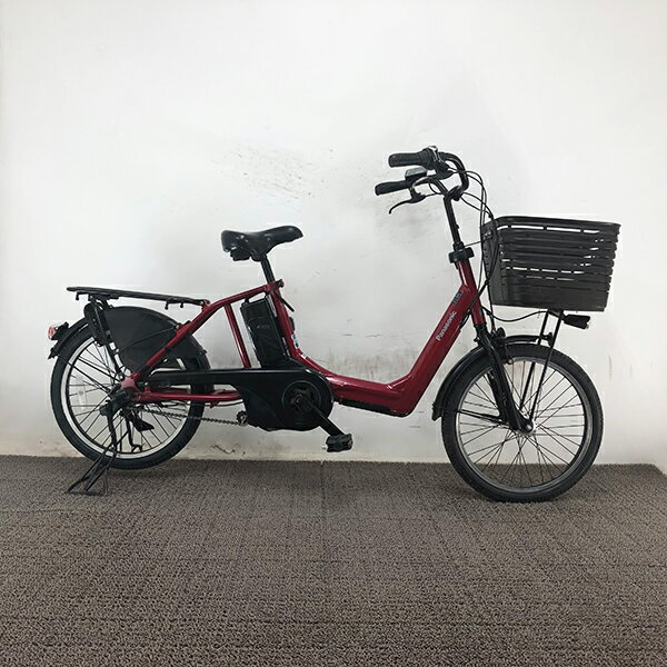 【新品バッテリー商品】　中古 自転車 激安 電動アシスト パナソニック GYUTTO ANNYS 20インチ 内装3段 整備士点検済み