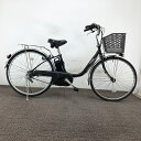 【クーポン対象★7/18(金)12:00~7/31(木)23:59まで】中古 自転車 激安 電動アシスト パナソニック 26インチ 内装3段 整備士点検済み