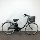 【クーポン対象★4/4(金)18:00〜4/30(水)23:59まで】中古 自転車 激安【新品充電器】電動アシスト パナソニック 26インチ 内装3段 整備士点...