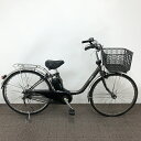 【クーポン対象★8/1(金)~8/31(日)23:59まで】中古 自転車 激安【新品充電器】電動アシスト パナソニック 26インチ 内装3段 整備士点検済み