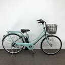 【クーポン対象★4/4(金)18:00〜4/30(水)23:59まで】中古 自転車 激安【新品充電器】電動アシスト 軽快車 ブリヂストン Assista Pri...