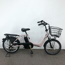 【クーポン対象★4/4(金)18:00~4/30(水)23:59まで】中古 自転車 激安【新品充電器】電動アシスト 子供乗せ付小径自転車 パナソニック GYUT...