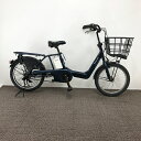 【クーポン対象★7/11(金)04:00~7/17(木)07:59まで】中古 自転車 激安【新品充電器】電動アシスト 子ども乗せ小径自転車 パナソニック GYUTTO 20インチ 内装3段 整備士点検済み