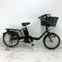 【クーポン対象★8/1(金)~8/31(日)23:59まで】中古 自転車 激安 電動アシスト パナソニック GYUTTO 20インチ 内装3段 整備士点検済み