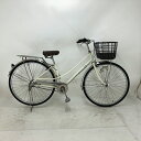 【クーポン対象★7/18(金)12:00~7/31(木)23:59まで】中古 自転車 激安 シティサイクル 国内メーカー EAST BOY 27インチ 内装3段 整備士点検済み