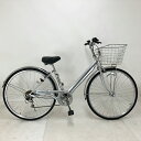 【クーポン対象★7/18(金)12:00~7/31(木)23:59まで】中古 自転車 激安 シティサイクル 国内メーカー HAMBURG 27インチ 外装6段 整備士点検済み