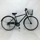 【クーポン対象★7/18(金)12:00~7/31(木)23:59まで】中古 自転車 激安 シティサイクル 国内メーカー DORACO CROSS 27インチ 外装6段 整備士点検済み