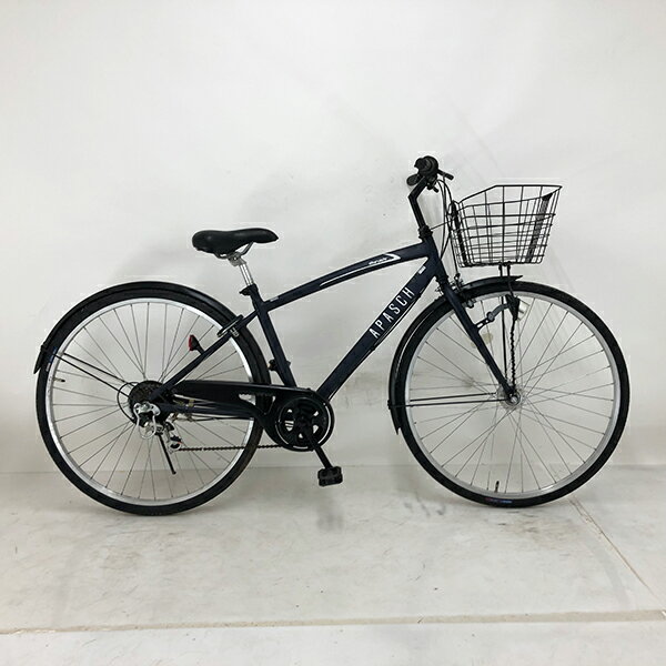 中古 自転車 激安 シティサイクル maruishi APASCH 27インチ 変速無し 整備士点検済み
