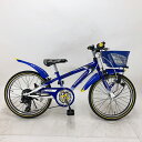 【クーポン対象★7/18(金)12:00~7/31(木)23:59まで】中古 自転車 激安 子供用自転車 ブリヂストン CFJ 20インチ 外装6段 整備士点検済み