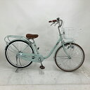 中古 自転車 激安 子供用自転車 国内メーカー aina 24インチ 変速無し 整備士点検済み
