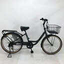 【クーポン対象★7/18(金)12:00~7/31(木)23:59まで】中古 自転車 激安 小径車 国内メーカーCARG Bucket 24インチ 外装6段 整備士点検済み