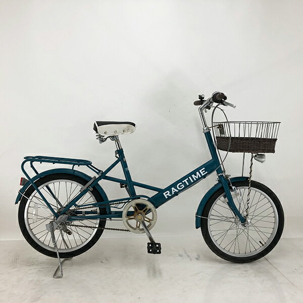【クーポン対象】中古 自転車 激安 小径車 国内メーカー RAGTIME 20インチ 内装3段 整備士点検済み