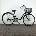 【クーポン対象★7/18(金)12:00~7/31(木)23:59まで】中古 自転車 激安 軽快車 国内メーカー CITINO 26インチ 内まで】装3段 整備士点検済み