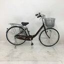 【クーポン対象★7/18(金)12:00~7/31(木)23:59まで】中古 自転車 激安 軽快車 国内メーカー マルイシ Romance 26インチ 内装3段 整備士点検済み