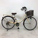 【クーポン対象★7/18(金)12:00~7/31(木)23:59まで】中古 自転車 激安 軽快車 マルキン FLOATMIX 27インチ 内装3段 整備士点検済み