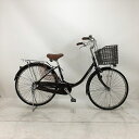 【クーポン対象★7/18(金)12:00~7/31(木)23:59まで】中古 自転車 激安 軽快車 ブリヂストン EBRIDGE 24インチ 変速無し 整備士点検済み