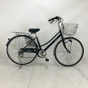 【クーポン対象★8/1(金)〜8/31(日)23:59まで】中古 自転車 激安 軽快車 DCM PRATICO 27インチ 外装6段 整備士点検済み(4)