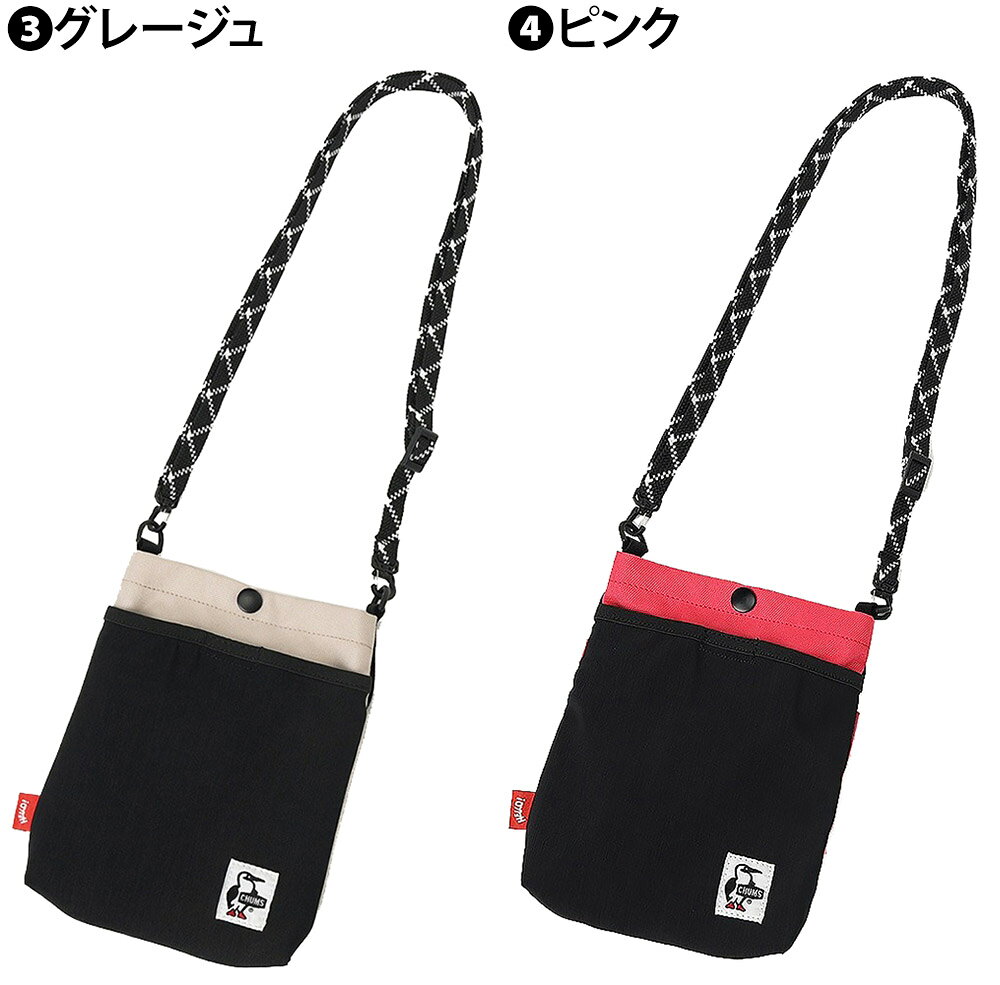 【エントリーで+P10倍】チャムス バッグ ショルダーバッグ ショルダーポーチ ミニ ...