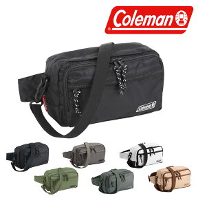 コールマン バッグ 2WAYウエストバッグ ショルダーバッグ ウエストポーチ Coleman ウォーカーポーチ 2L B6 メンズ レディース キッズ 送料無料 誕生日プレゼント ギフト ラッピング無料 正規取扱店 ブラック 斜めがけ nwar