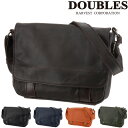 【マラソン期間中最大P22倍】 ダブルス DOUBLES フラップショルダーバッグ S vwe1919 ブラック ダーク ブラウン ネイビー キャメル グリーン 牛革 本革 メンズ レディース ポイント10倍 送料無料 誕生日プレゼント プレゼント ラッピング無料